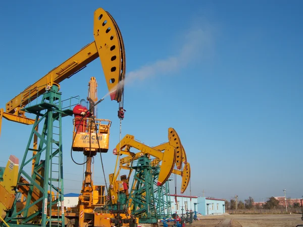 China daqing campo petrolífero , — Foto de Stock
