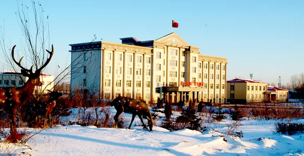 Chinesische Städte, chinesische Architektur, — Stockfoto