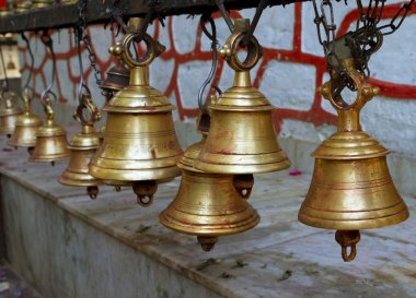 temple bells, nepal clipart