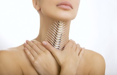 boğazda (nefes alamıyorum boğazında sıkışmış kemik)