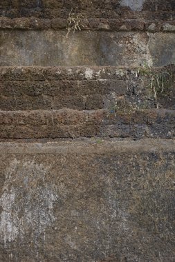 Eski evin Grunge duvarı. Desenli arkaplan