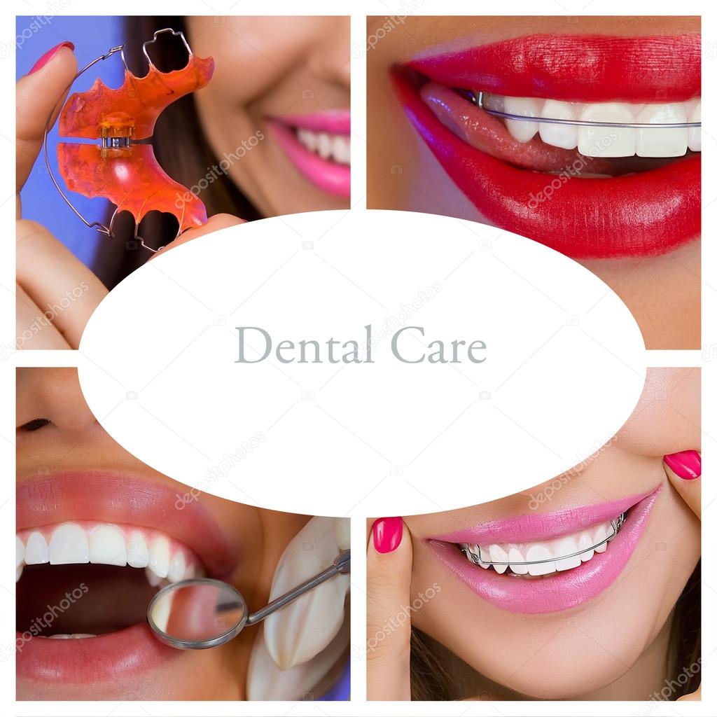 dental care collage (dental services)