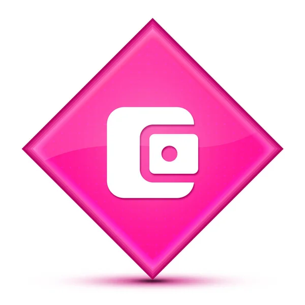 Account Balance Wallet Icon Isolated Special Pink Diamond Button Abstract — Stock Photo, Image