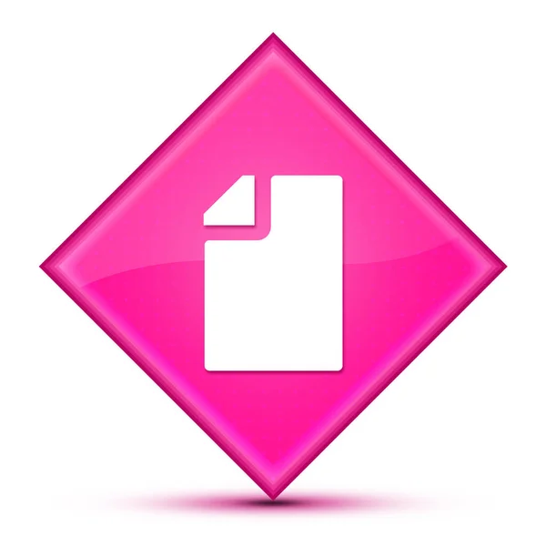 Ikona Strony Izolowane Specjalny Różowy Diament Przycisk Abstrakcyjny Ilustracja — Zdjęcie stockowe