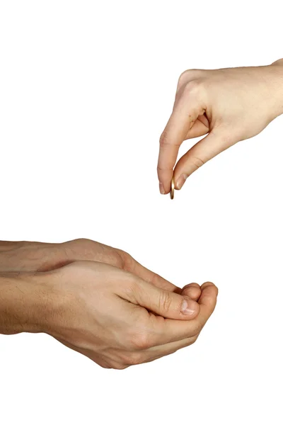 Hands gesture. — Stock Photo, Image