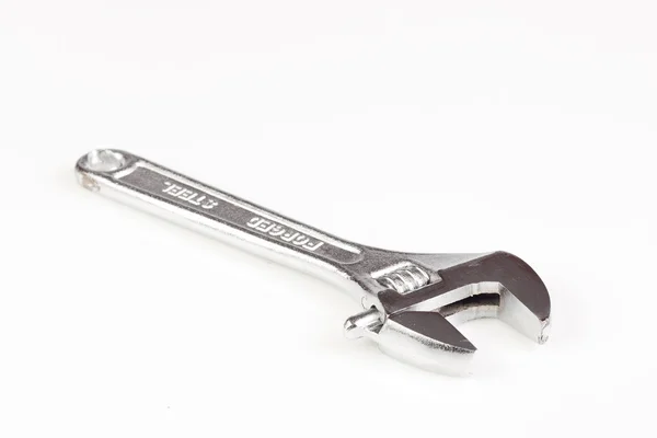 Spanner isolado no fundo branco . — Fotografia de Stock