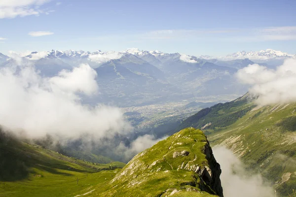 Alperna landskap. — Stockfoto