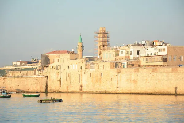 Φρούριο Και Λιμάνι Της Πόλης Κληρονομιά Της Unesco Νωρίς Πρωί — Φωτογραφία Αρχείου