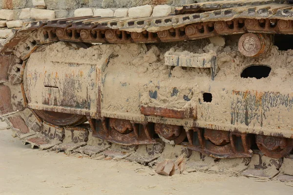 Caterpillar Excavator Excavator Construction Site — Stock Photo, Image