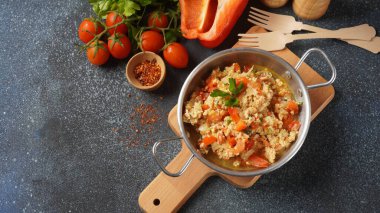 Revoltillo de Huevos, Dominicana usulü omlet.