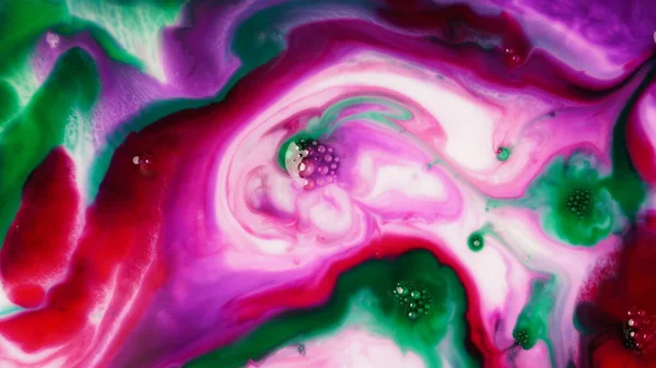Абстрактные Цвета Фон Текстуры Окраска Маслом Молоке Создает Яркие Красочные — стоковое фото