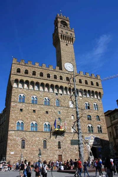 Vislumbres Piazza Della Signoria Squar Florência Itália — Fotografia de Stock