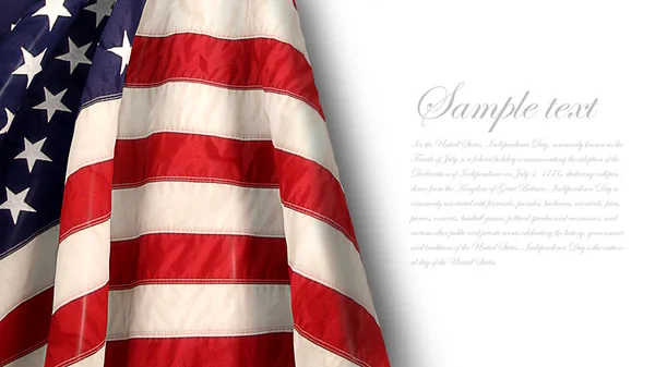 Amerikanische Flagge — Stockfoto