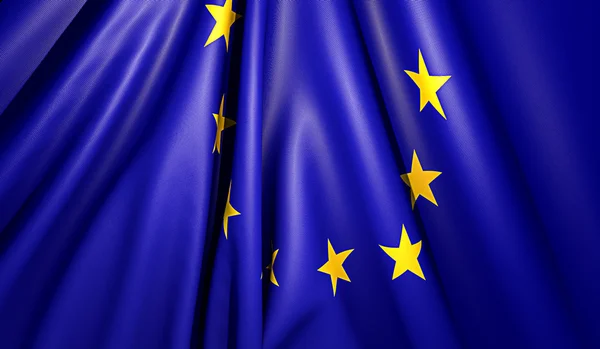Bandera Europa —  Fotos de Stock