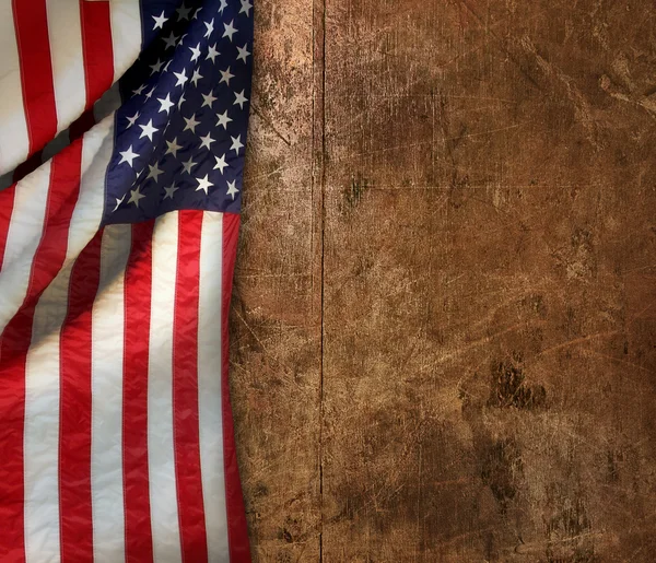 Bandera americana — Foto de Stock