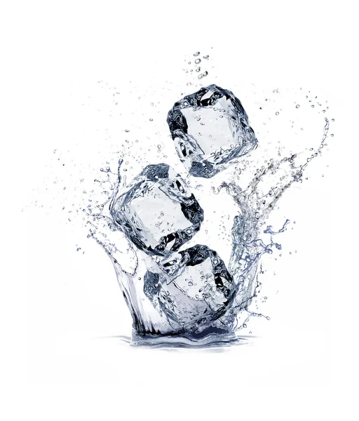 Lód i woda — Zdjęcie stockowe