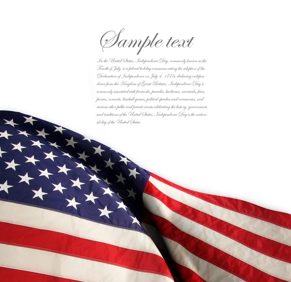 Американський прапор Стокове Фото