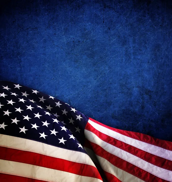 Den amerikanska flaggan — Stockfoto