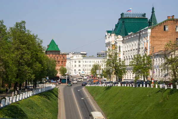 Kremlin van Nizjni novgorod — Stockfoto