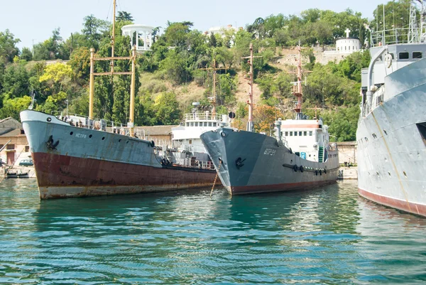 Nave da guerra — Foto Stock