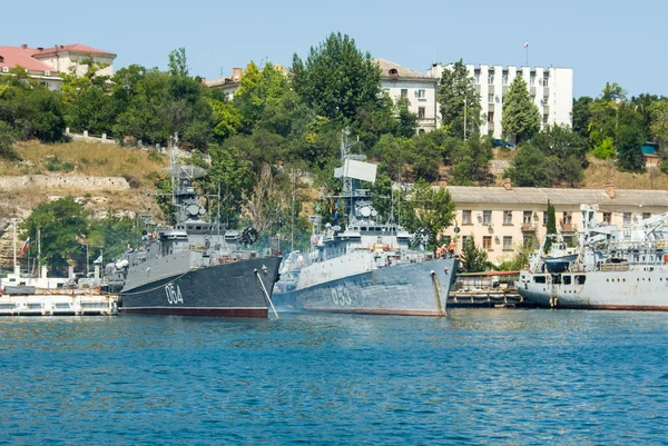 Savaş gemisi — Stok fotoğraf