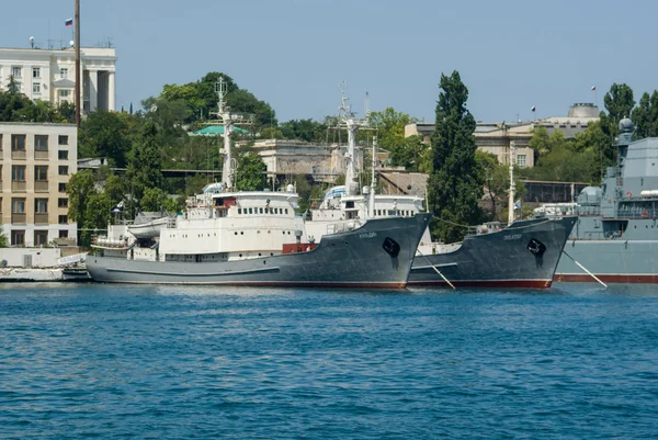 Warship — Stock Photo, Image