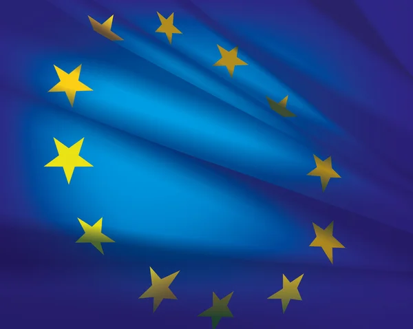 Bandeira da União Europeia — Vetor de Stock