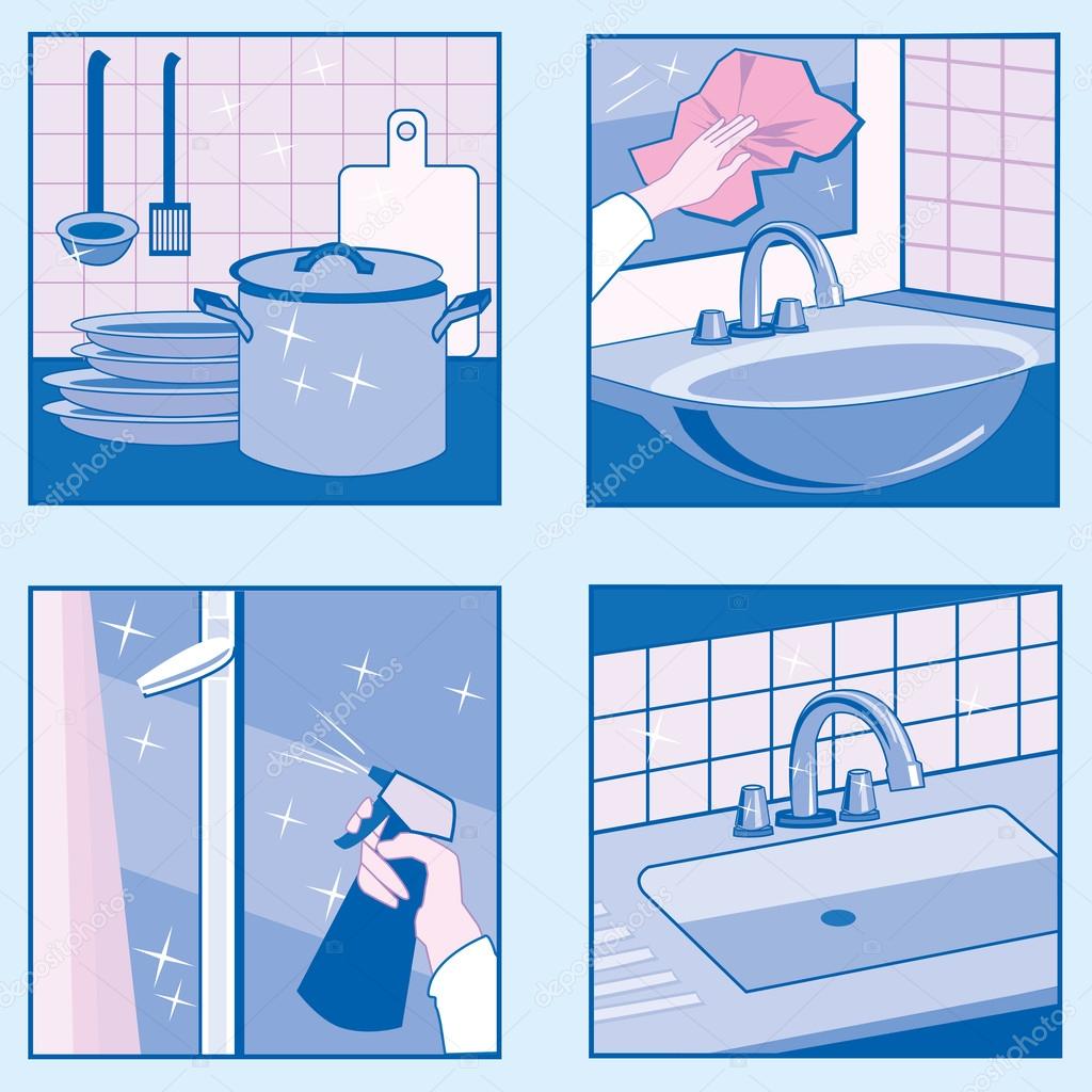 House Cleaning icons
