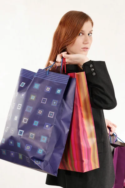 Shopping woman — Stock Photo, Image