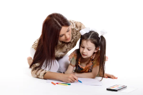 Family life - sisters — Stock Photo, Image