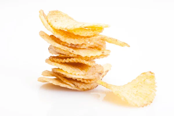 Пачка чипсов — стоковое фото
