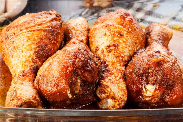 Palitos de pollo marinados — Foto de Stock