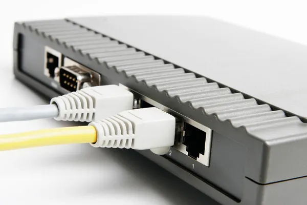 ADSL-router — Stockfoto