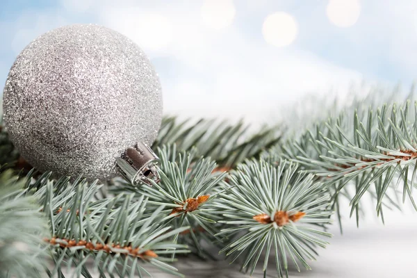 Decoração de Natal azul — Fotografia de Stock