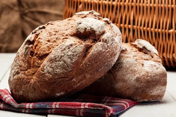 Traditioneel gebakken brood — Stockfoto