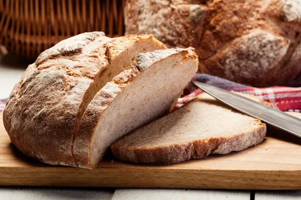 Pan de centeno en rodajas — Foto de Stock