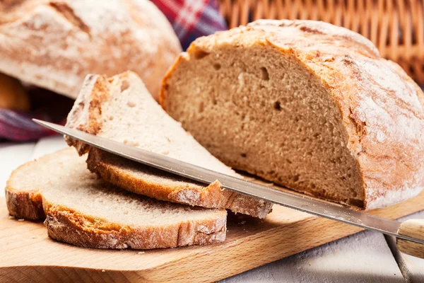 烤传统面包 — 图库照片