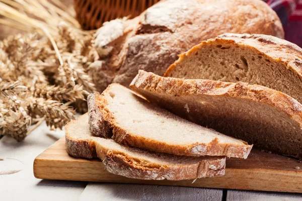 Sliced rye bread Stock Image
