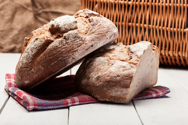 Traditioneel gebakken brood — Stockfoto