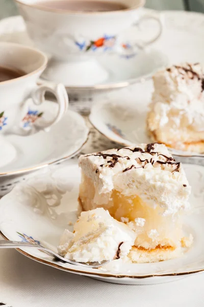 Piece of apple pie — Stock Photo, Image