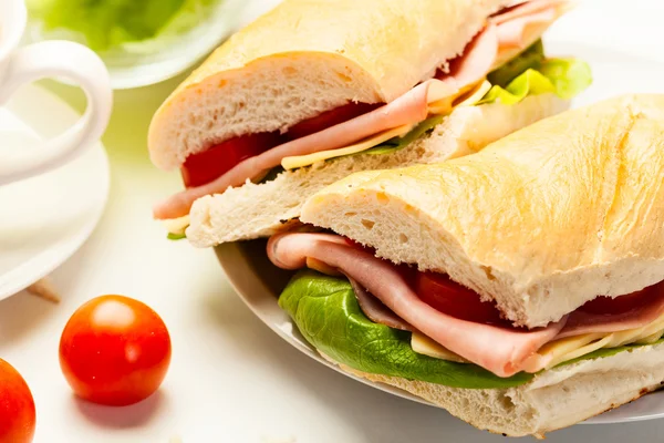 Італійський Панин сендвіч — стокове фото