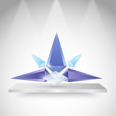 Modern geometrik vektör tasarımı