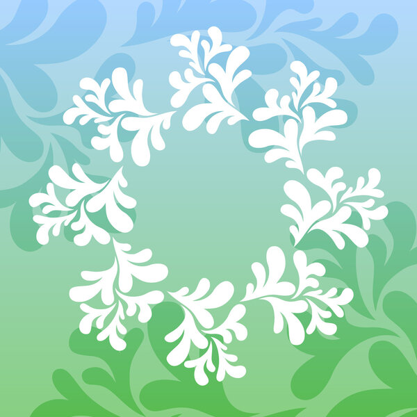 Цветочный фон. Векторная иллюстрация
.