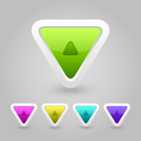 векторный набор стрелок.