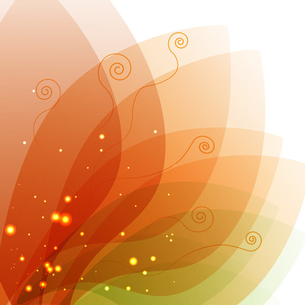 Vector floral background design