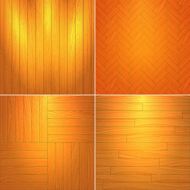 ahşap textures.vector resimde kümesi.