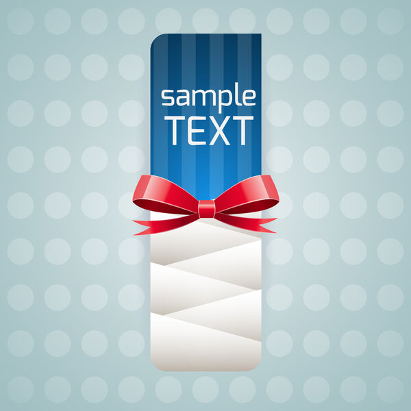 Векторное знамя с луком
.