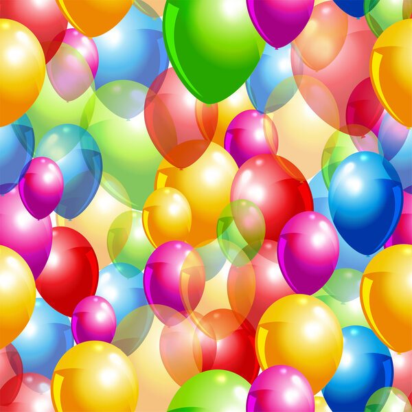 Vector balloon background. Vector illustration.