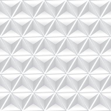 Abstract geometric background with white cubes. clipart