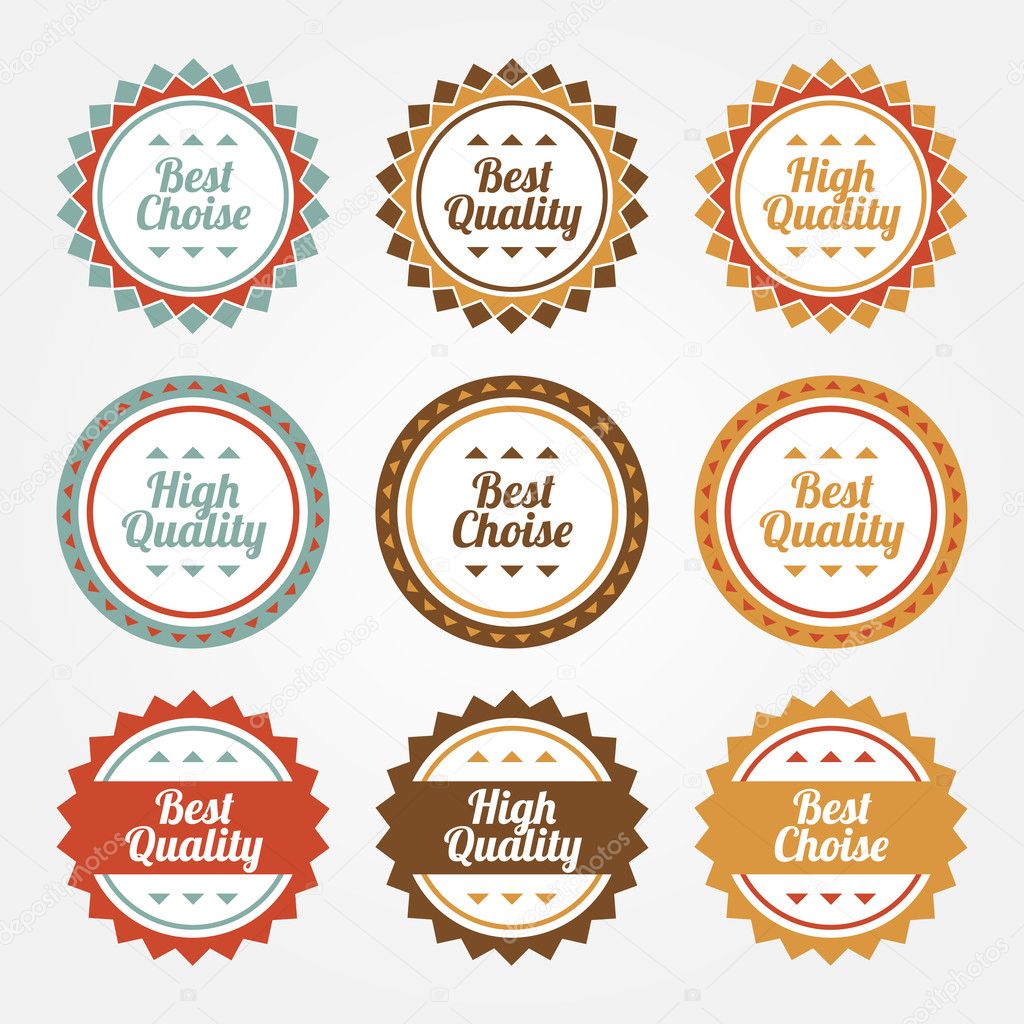 Collection of Premium and High Quality labels